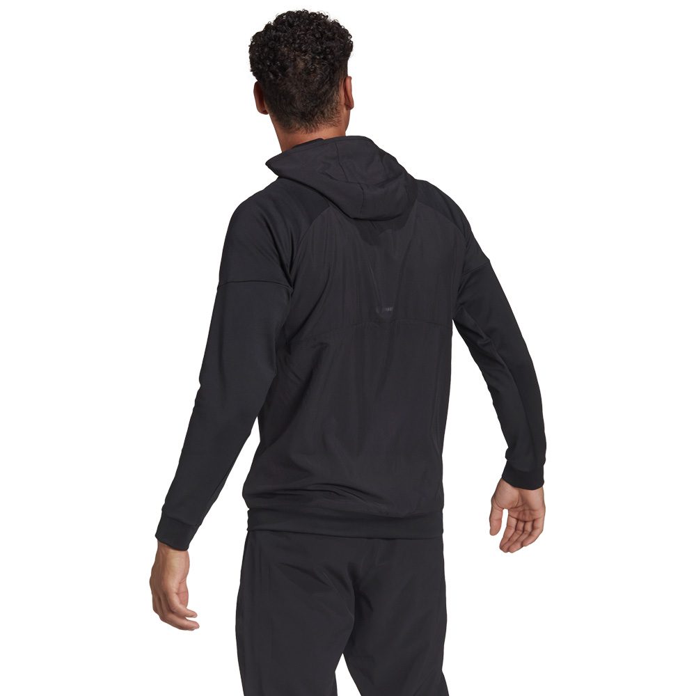 adidas Training Kapuzenjacke Herren schwarz