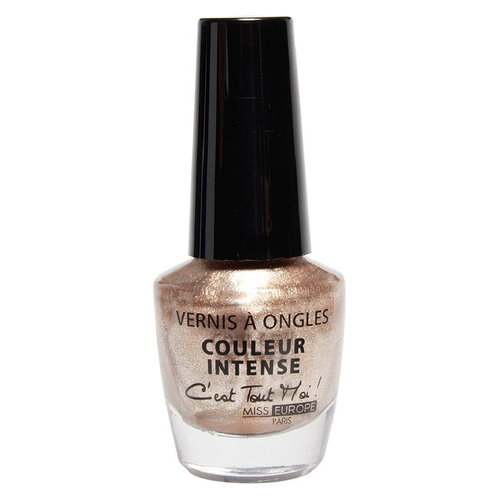 Vernis irisé rose doré n°15