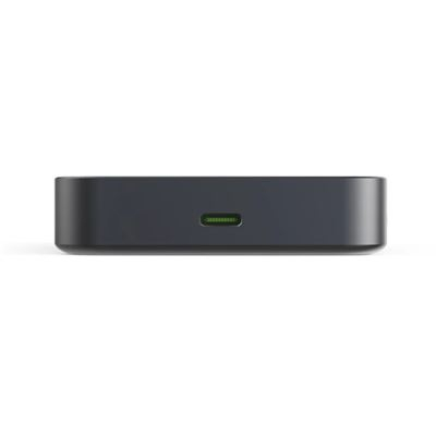 (20W) 10000mAh Powerbank USB C Ladegerät MagSafe Qi2 Wireless Charger PD (201752) - Grau (Anthrazit)