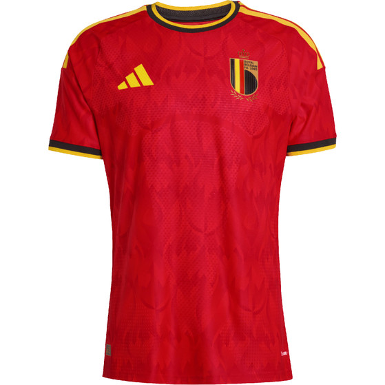 adidas België Authentic Thuis Shirt WK 2026