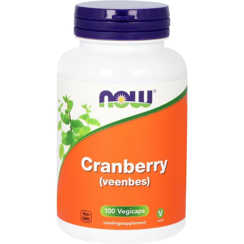 Now Cranberry (Veenbes) 100 capsules