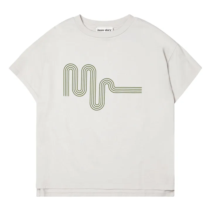 Main Story T-shirt Oversize Logo | Lilas