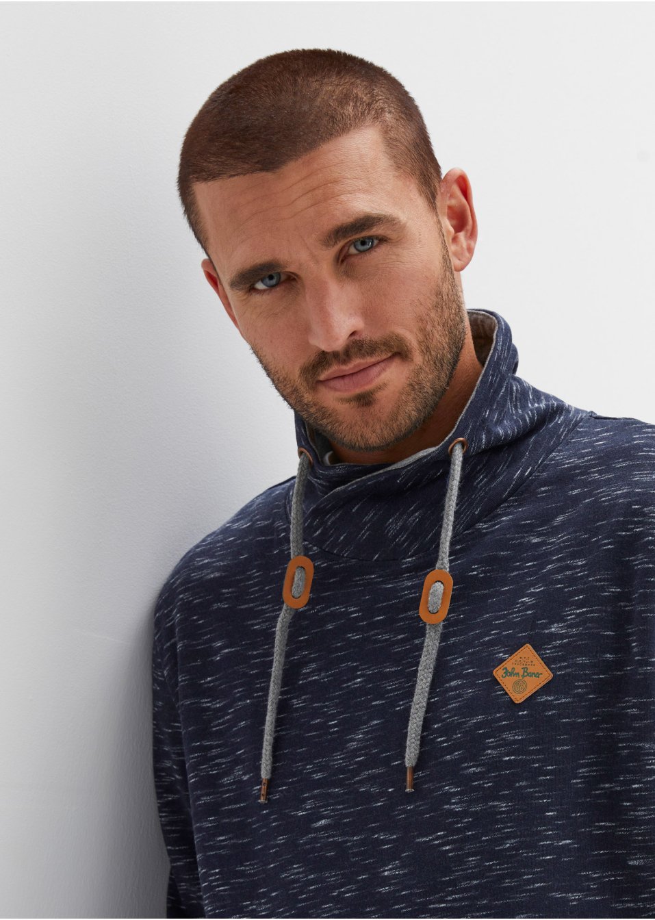 Sweat-shirt avec col montant