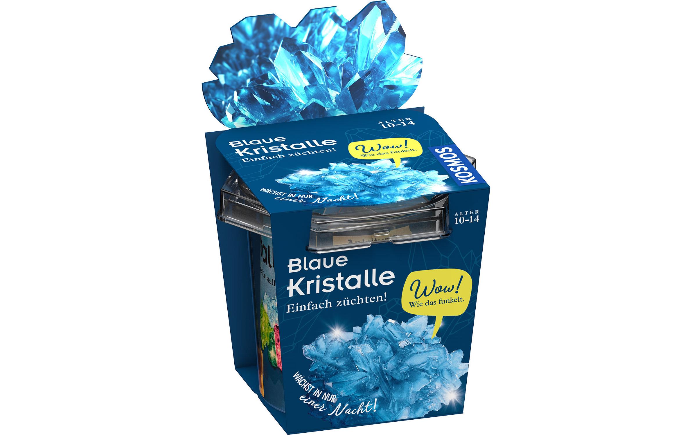 Experimentierkasten Blaue Kristalle selbst züchtenSpannende Experimente