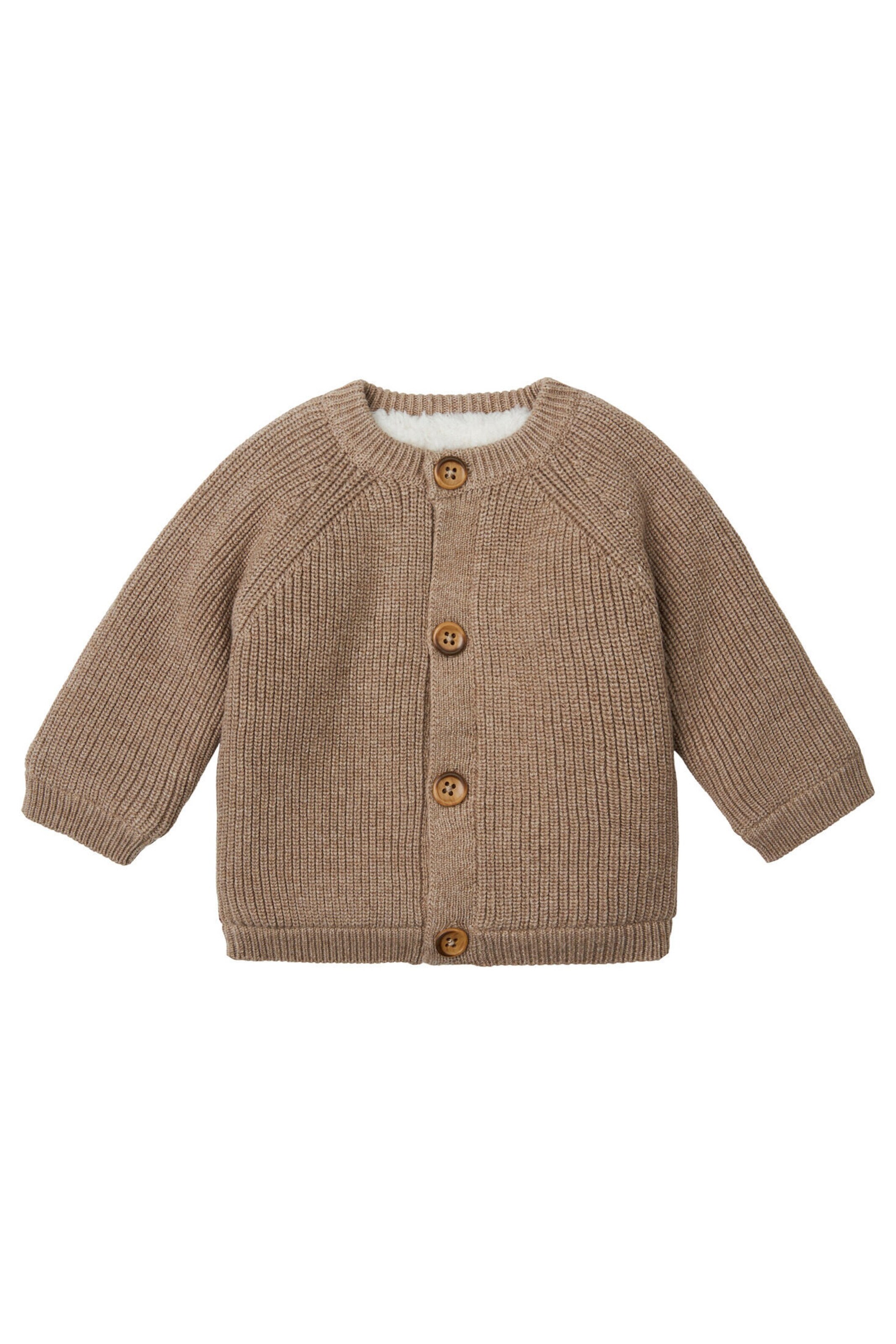 Noppies Baby Strickjacke Nevers Taupe Melange