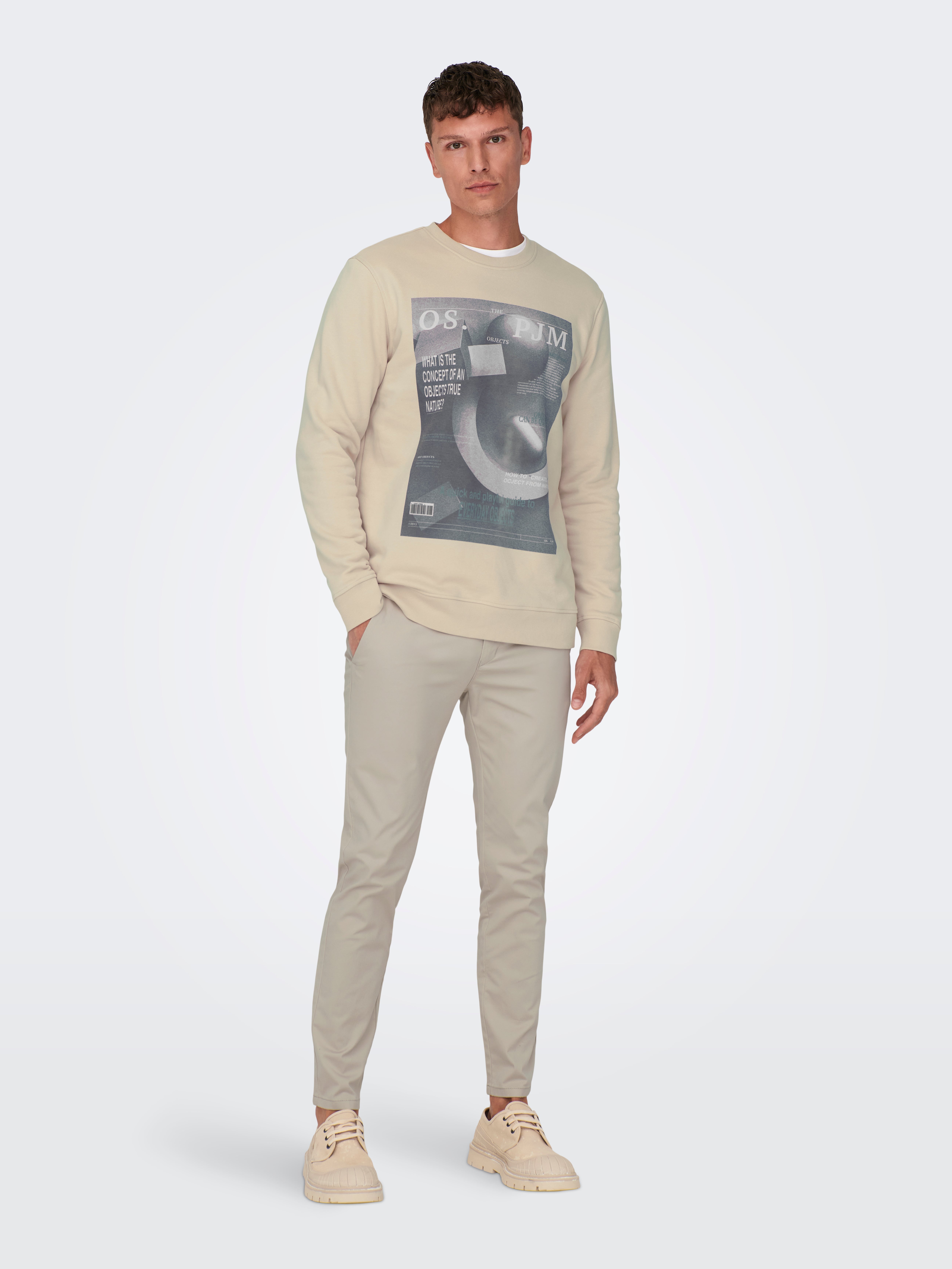 ONSTODD Sweatshirt Smoke Gray