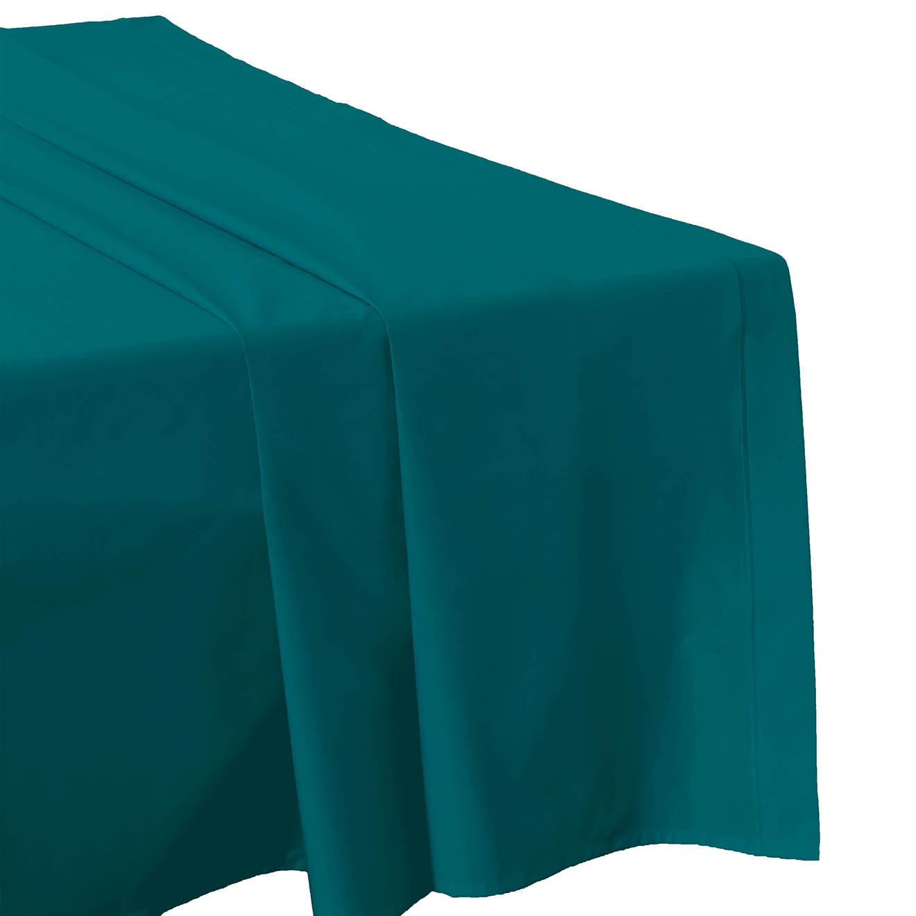 United by PDC Drap plat 100% Percale de Coton lagon
