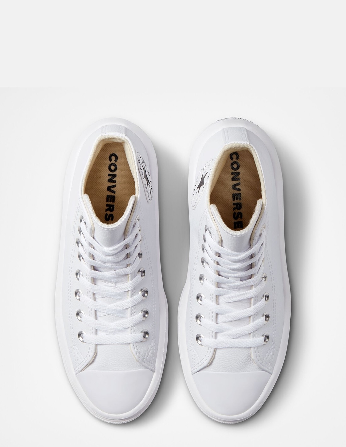 converse Sneakers Femme ctas move hi white/black/white