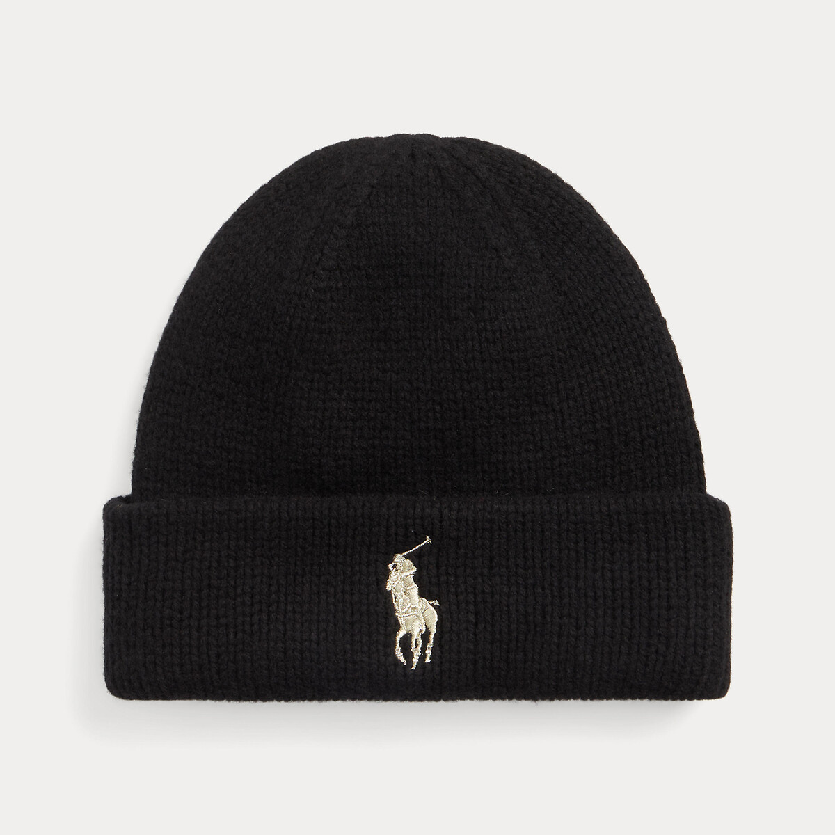 POLO RALPH LAUREN<br>Gorro de algodão com logotipo bordado