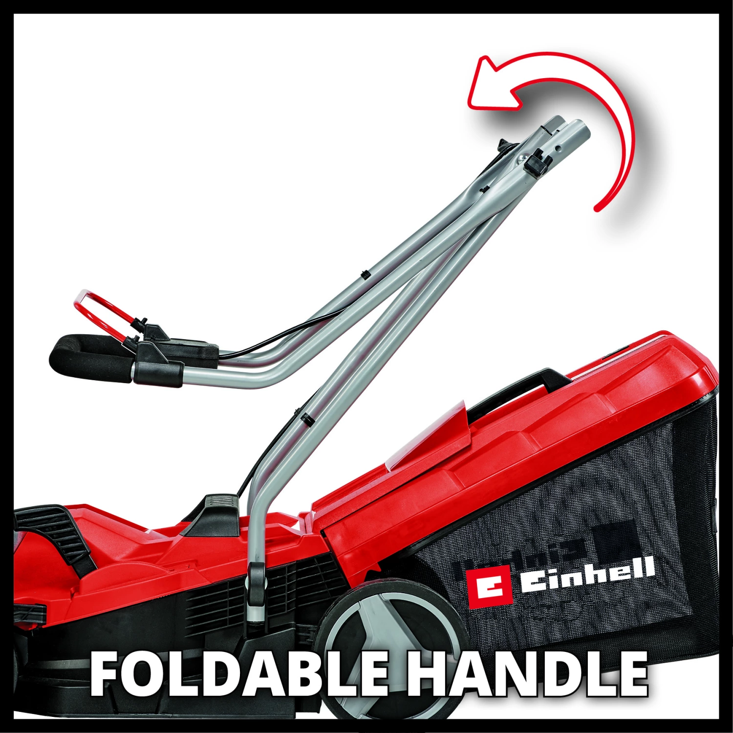 Einhell GE-CM 18/33 Li Kit 18V Li-Ion accu grasmaaier set (1x 4,0Ah) - 30L - 33cm - koolborstelloos