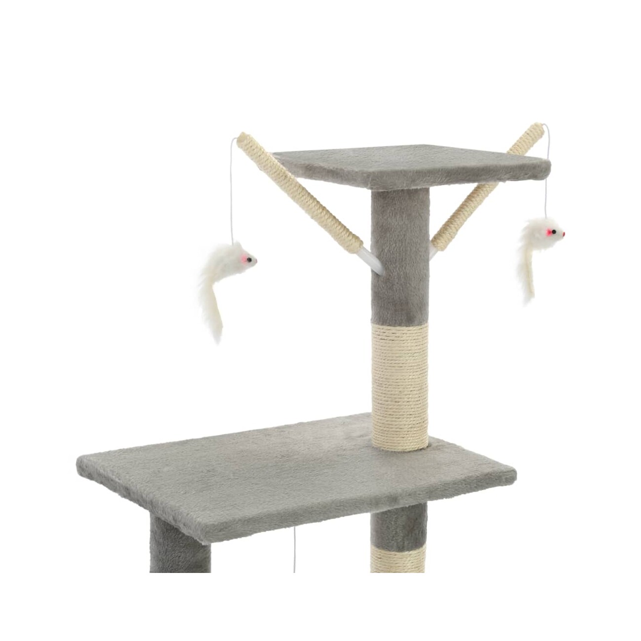 VidaXL Kratzbaum 138cm grau