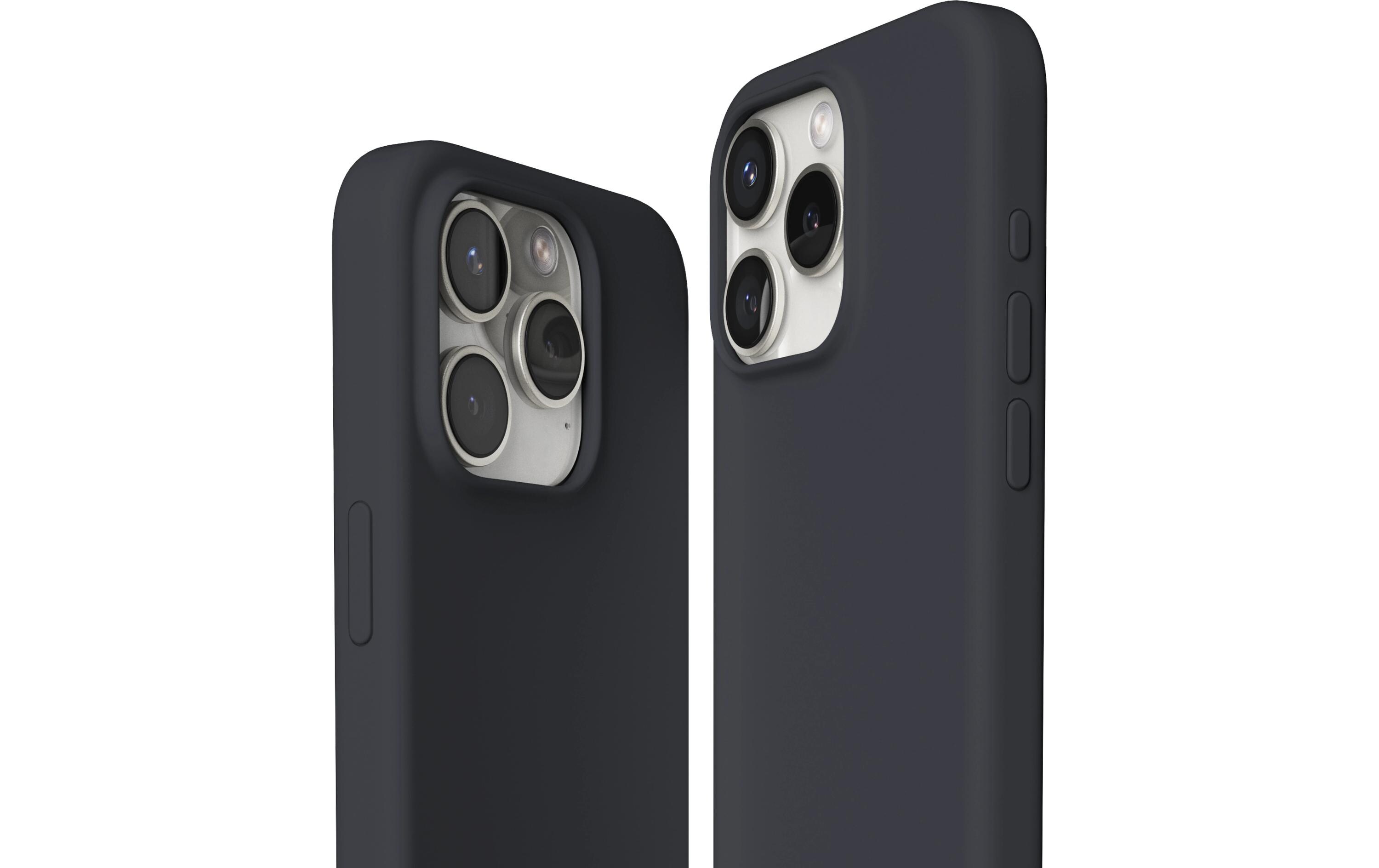 Back Cover Eco Silicone iPhone 15 Pro NavySilicone Backcover für das Apple iPhone 15 Pro