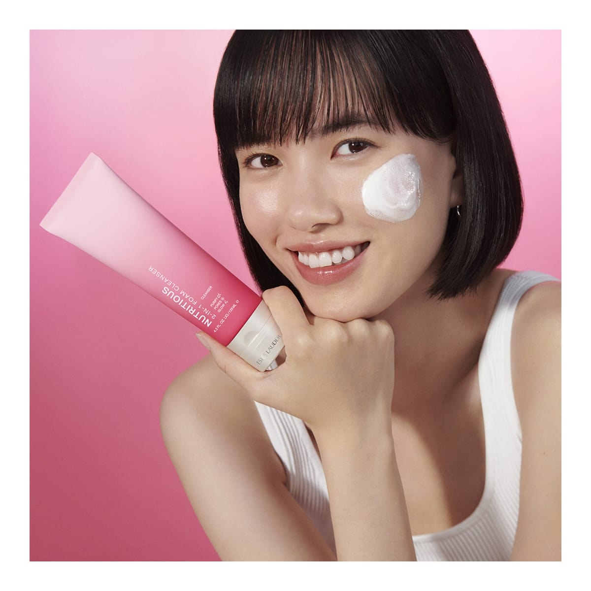 ESTEE LAUDER Nutritious Mousse Nettoyante 2-en-1