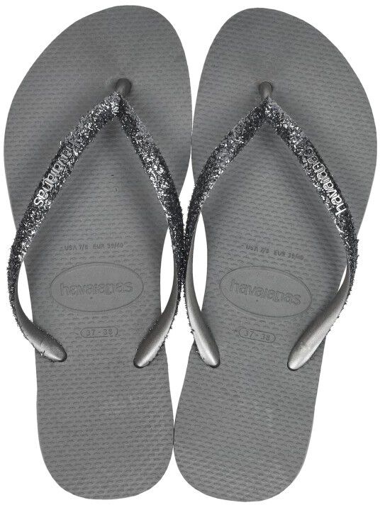 Havaianas Slim Glitter grijs