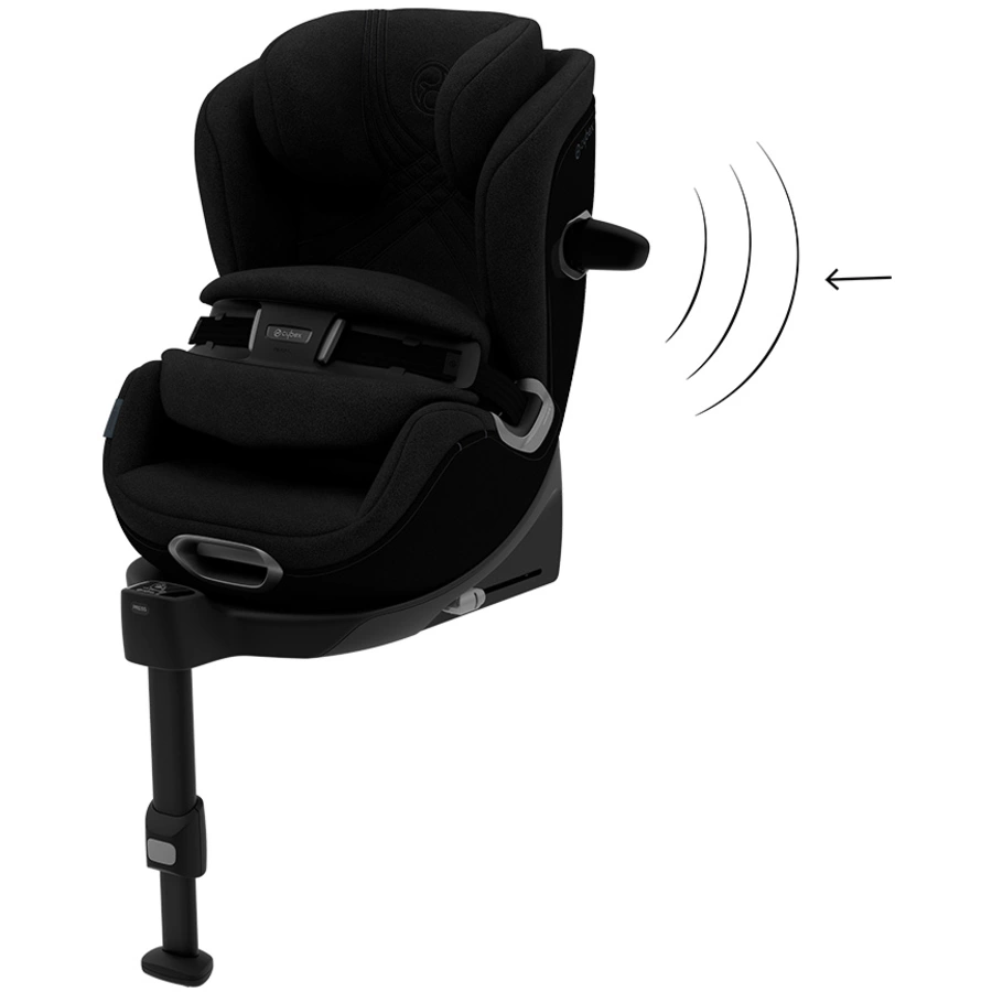 cybex PLATINUM Kindersitz Anoris T i-Size Deep Black
