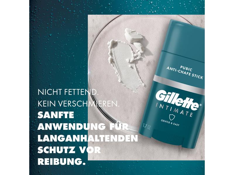 Gillette Anti-Scheuer-Stick Intimate 48 g Reduziert Reibungen und Hautreizungen im Leisten- und Intimbereich