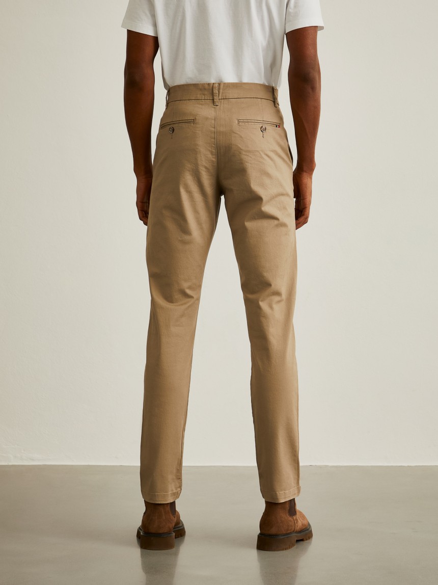 Calças chino slim fit