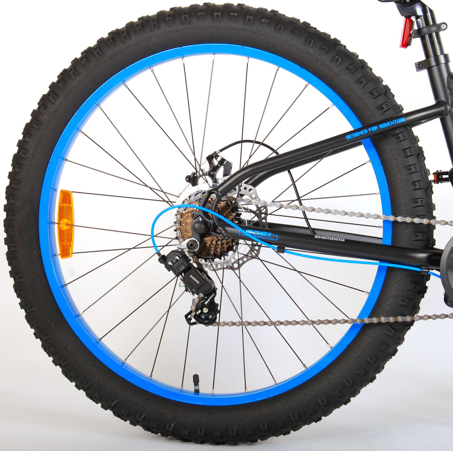 TPFSports Gradient Kinderfahrrad - Jungen - 26 Zoll - 7-Gang - Scheibenbremse - Schwarz