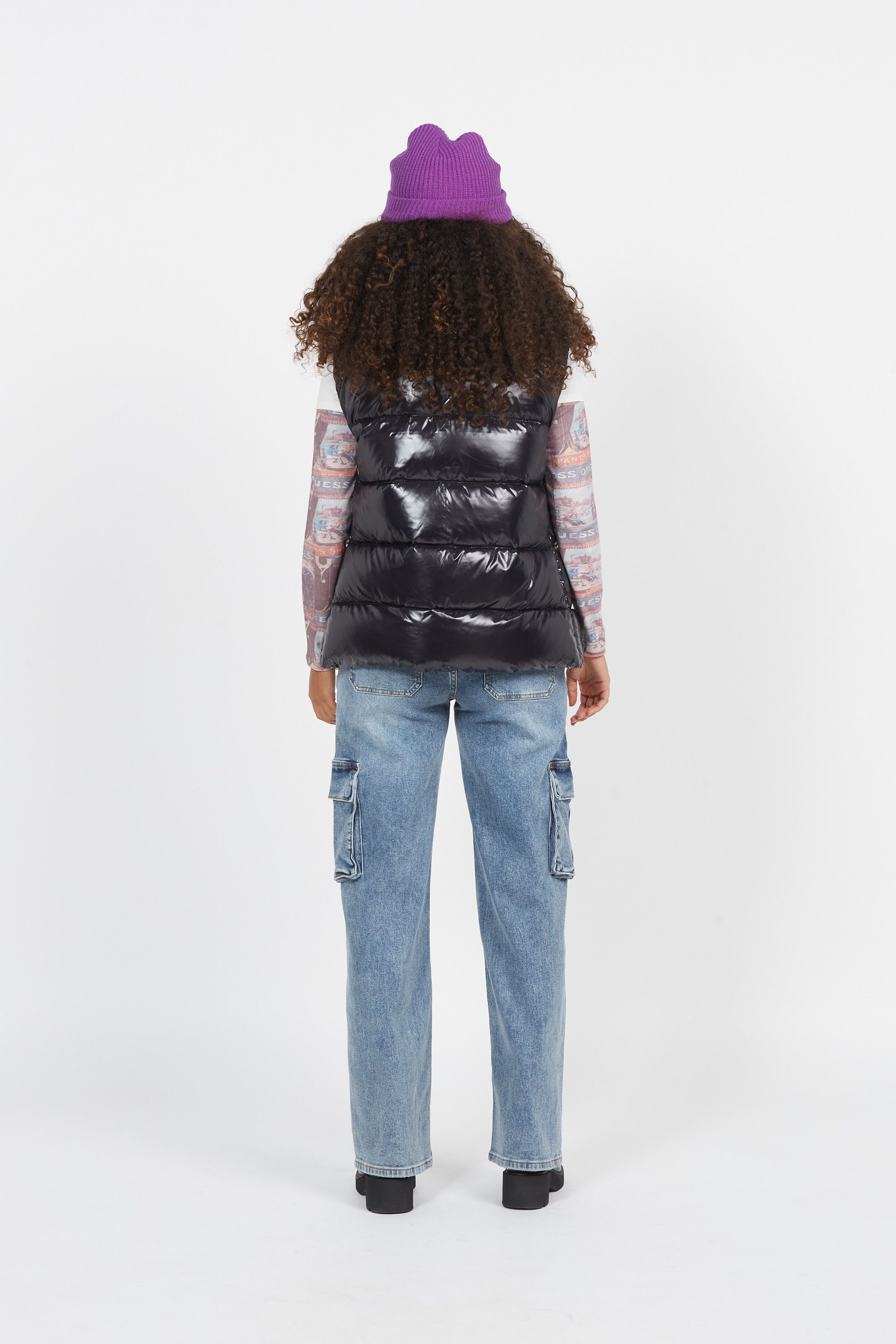 GUESS ORIGINALS T-shirt GO VTGE TRIANGLE BABY Blanc
