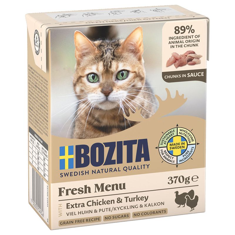 Bozita Tetra Bouchées en sauce 6 x 370 g