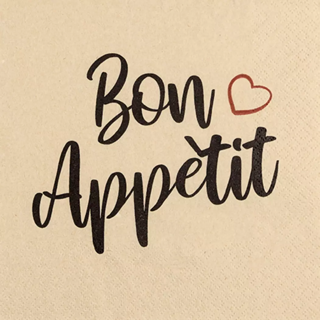 Serviette Bon Appètit 20tlg.