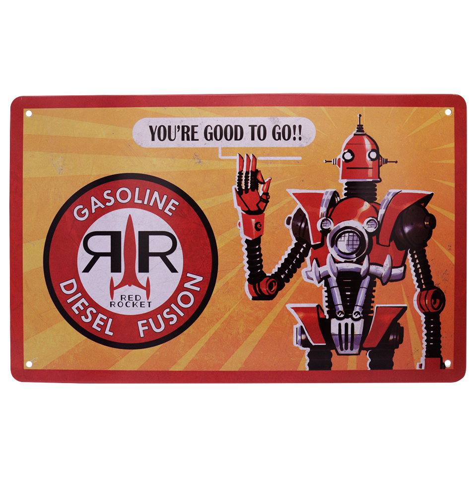 Fallout Tin Sign Set