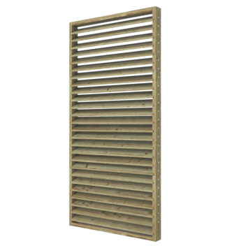 Jaloeziescherm vuren hout 179 x 88,5 cm