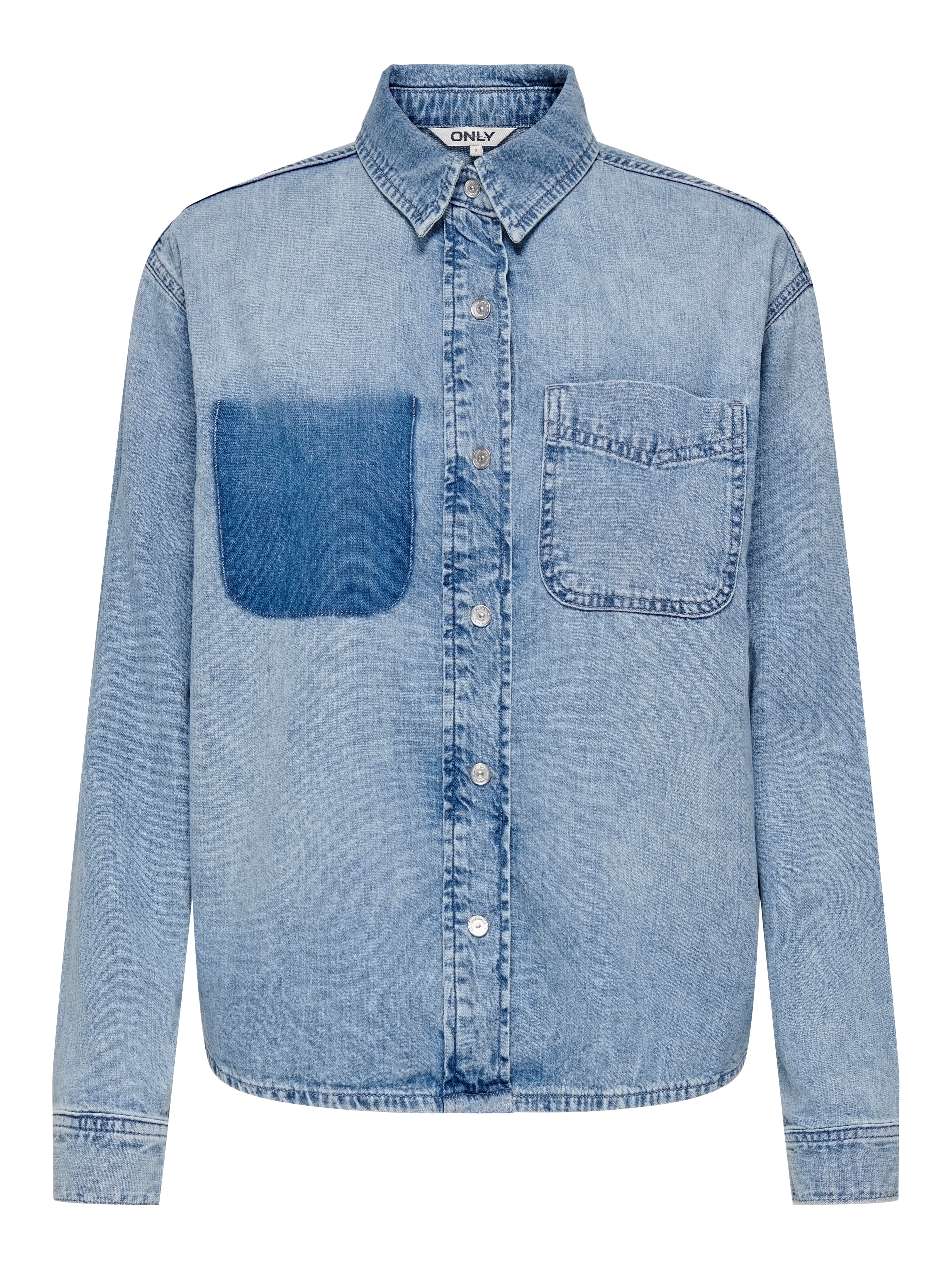 ONLCATANIA Jeanshemd Light Blue Denim