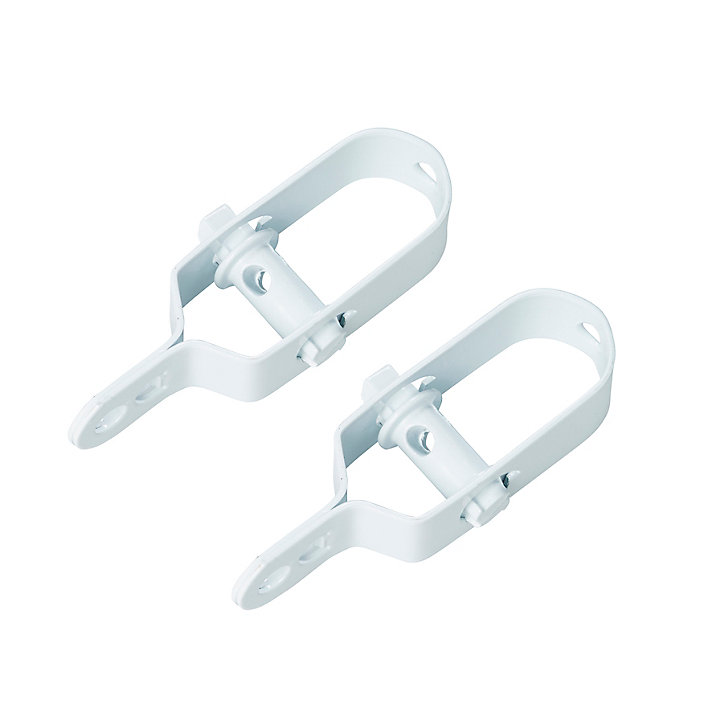 Lot de 2 raidisseurs blanc pour fil ø3 mm