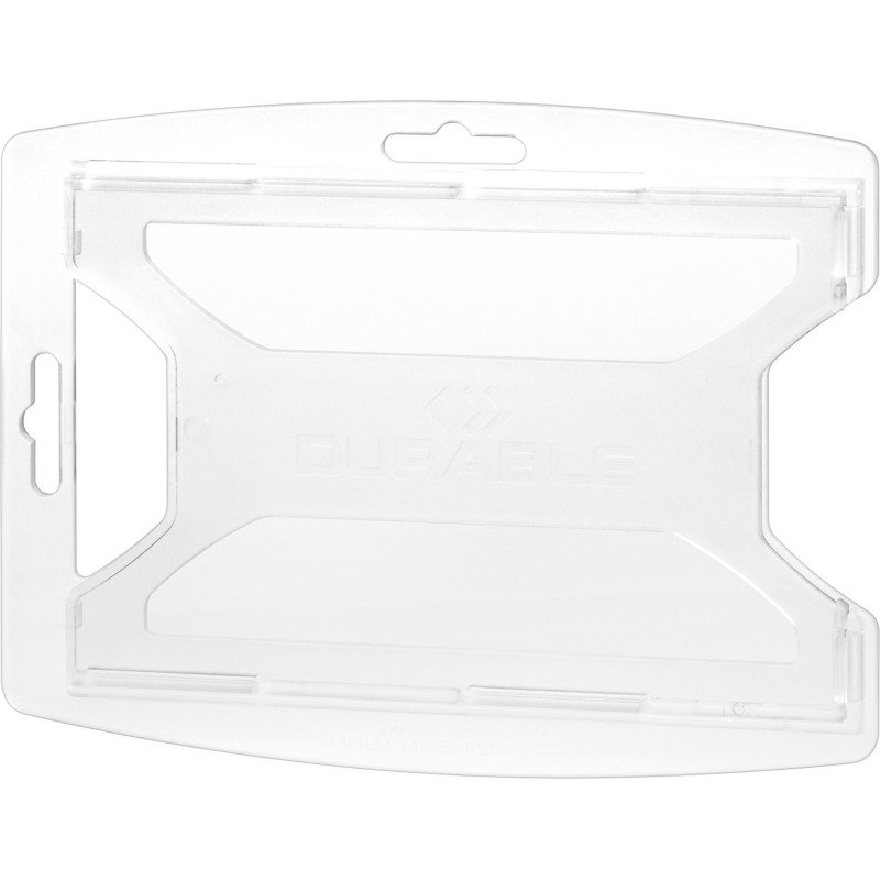Porte-badge rigide ReXycle® Durable  54 x 85 mm - Boîte de 10