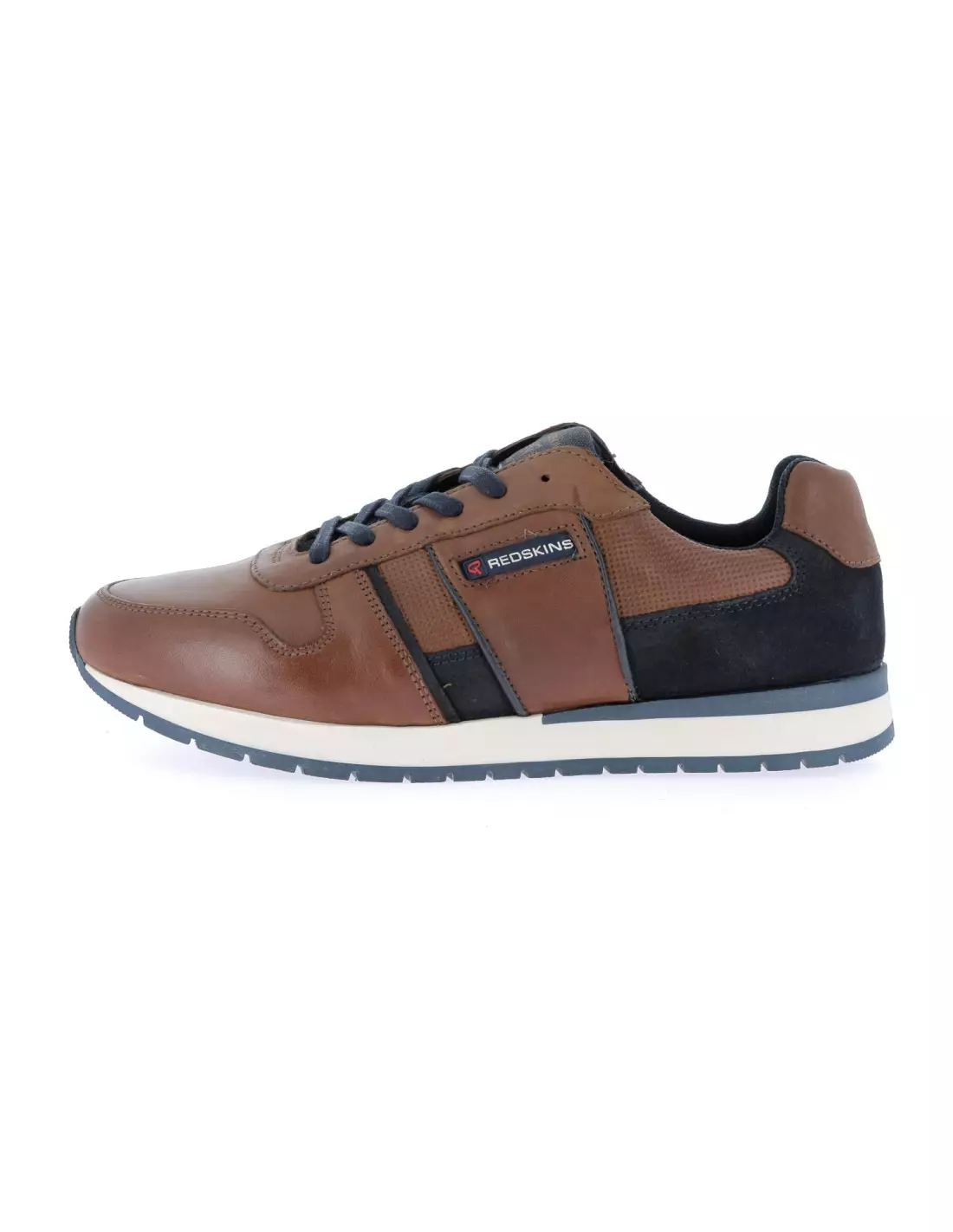 REDSKINS AFFAIRI 2 - Baskets COGNAC+MARINE