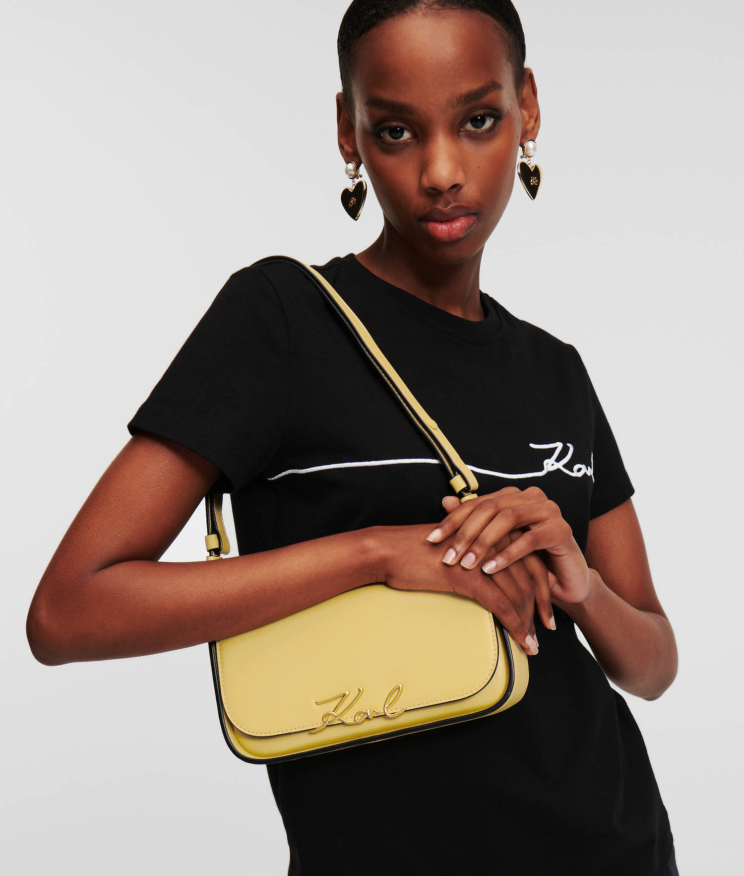 SAC BANDOULIÈRE DEUX EN UN K/SIGNATURE