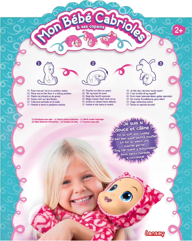 POUPEE MON BEBE CABRIOLES