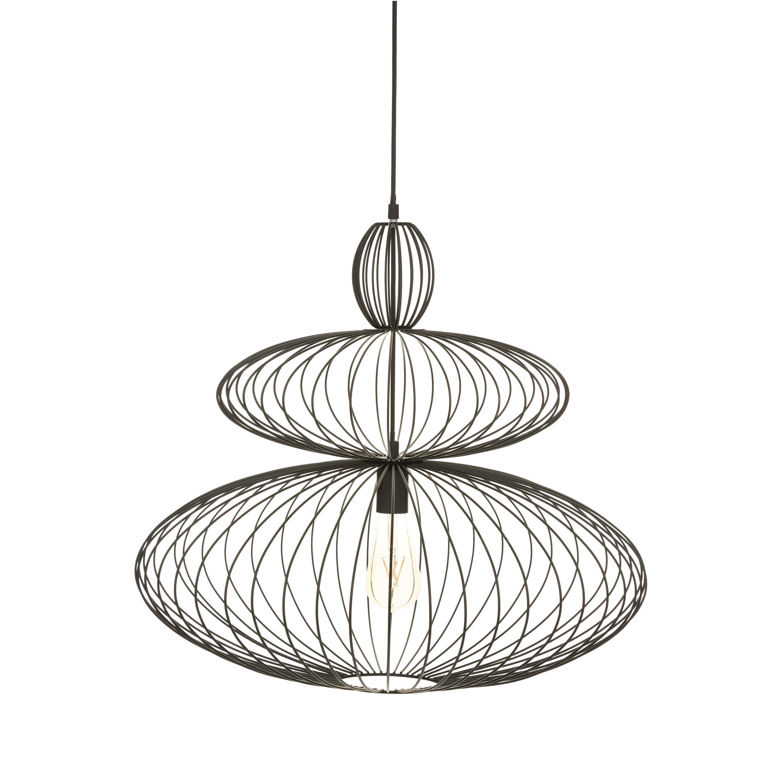 SUSPENSION METAL VEGA NOIR D.58CM