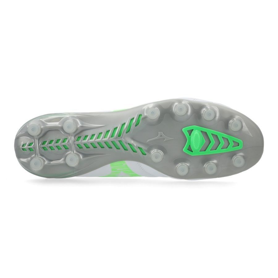 Mizuno Monarcida Neo lll Pro FG/AG Frontier - Blanc/Vert Néon