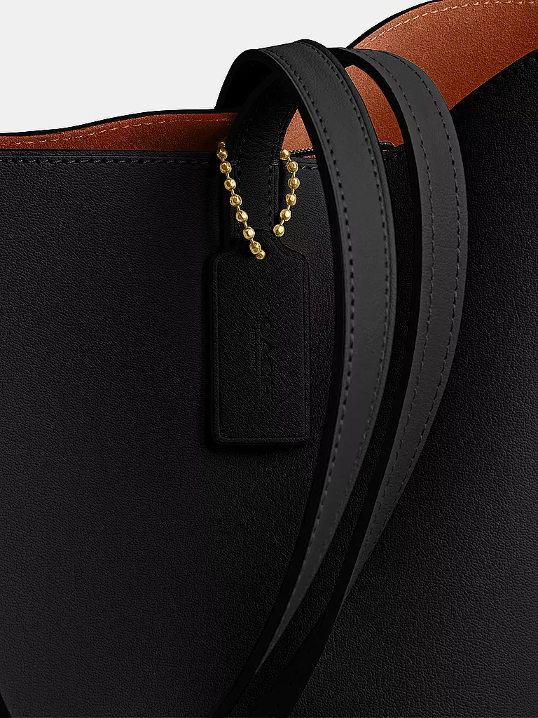COACH Ledertasche - Shopper NORTH 32 schwarz