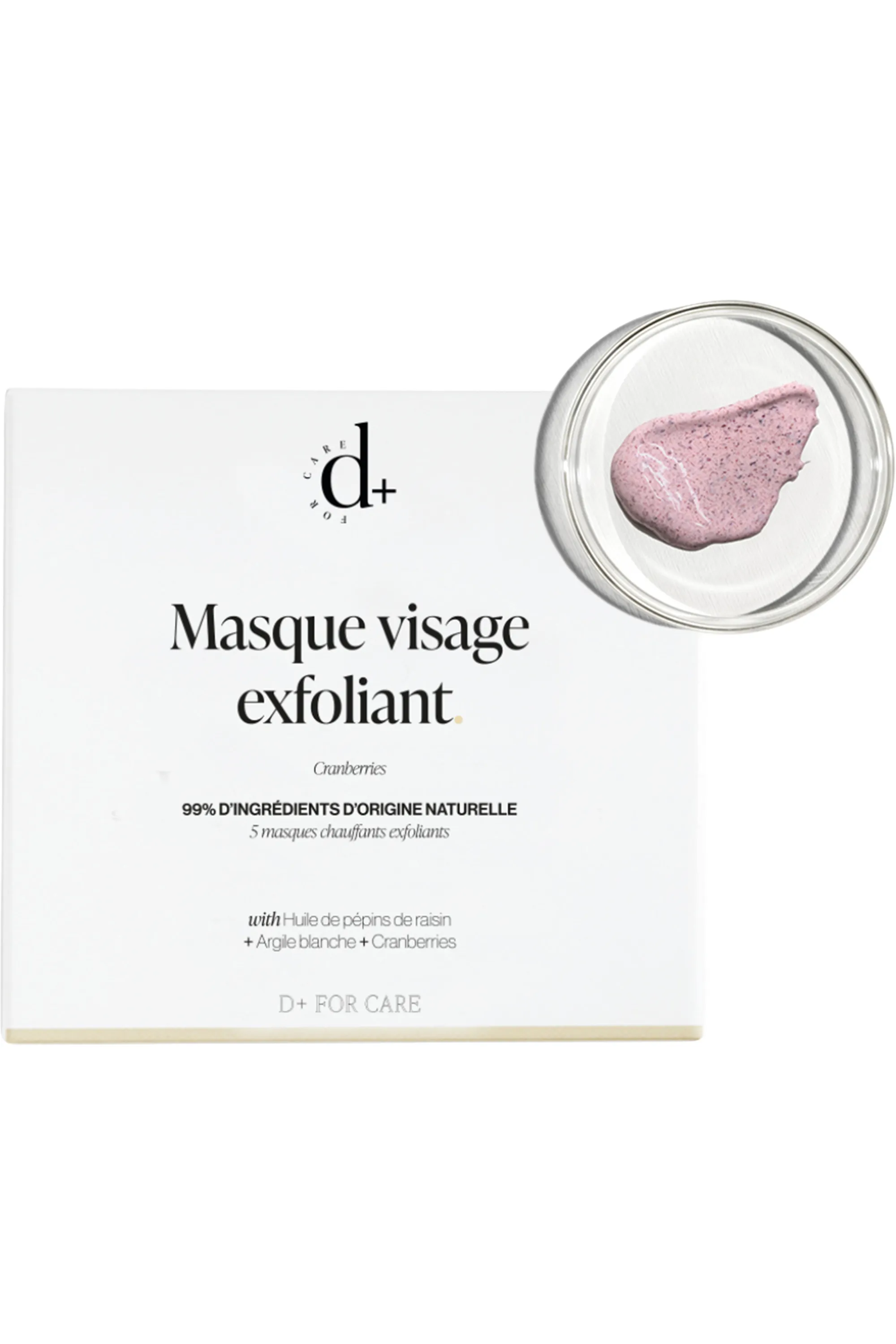 DAY+ Trio de Masques visages exfoliants-24 g