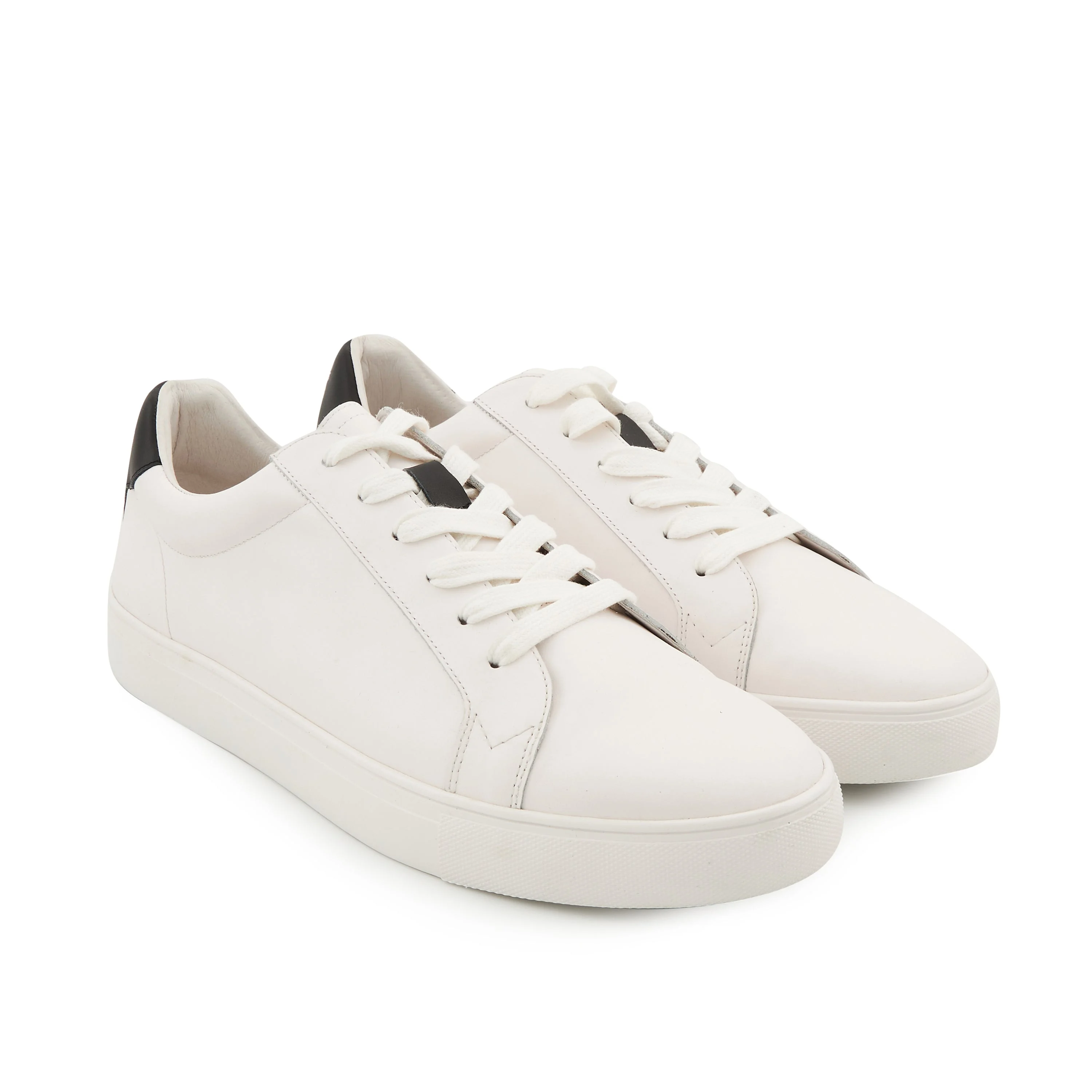 SIMONE HOMME JUST MARRIED - Sneakers en cuir | Blanc