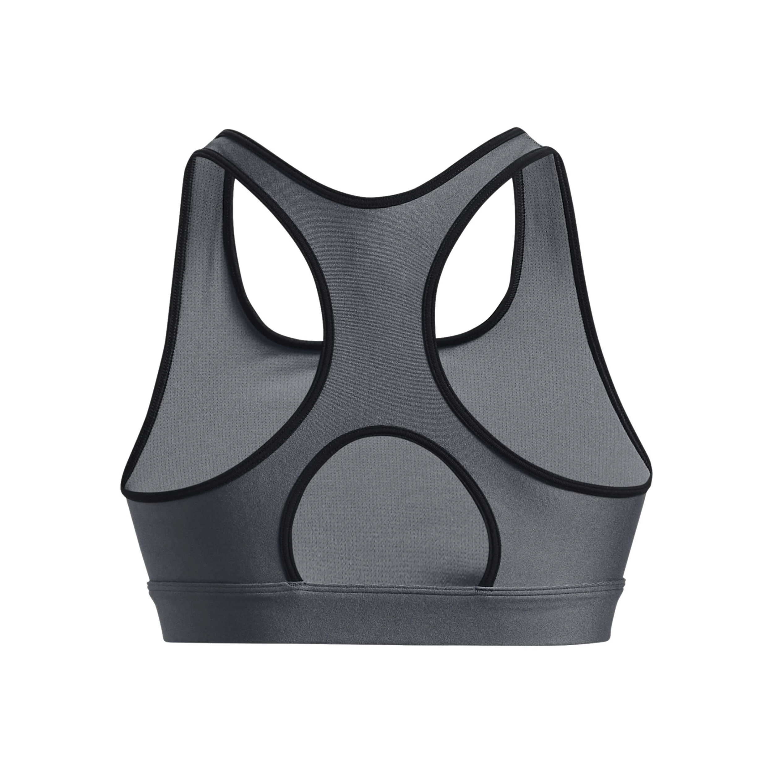 Under Armour Heatgear Mid Padless Soutien-gorge Sport Femmes - Gris