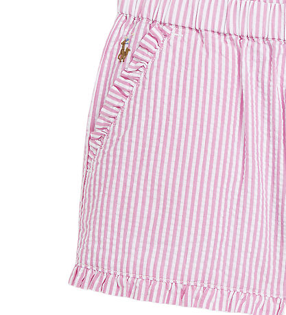 Polo Ralph Lauren Shorts - Pink/Hvidstribet