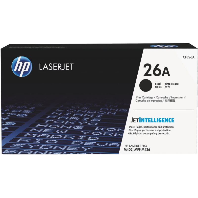 HP 26A - CF226A toner noir pour imprimante laser