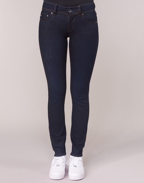 G-Star Raw - MIDGE SADDLE MID STRAIGHT - Bleu Dark Aged