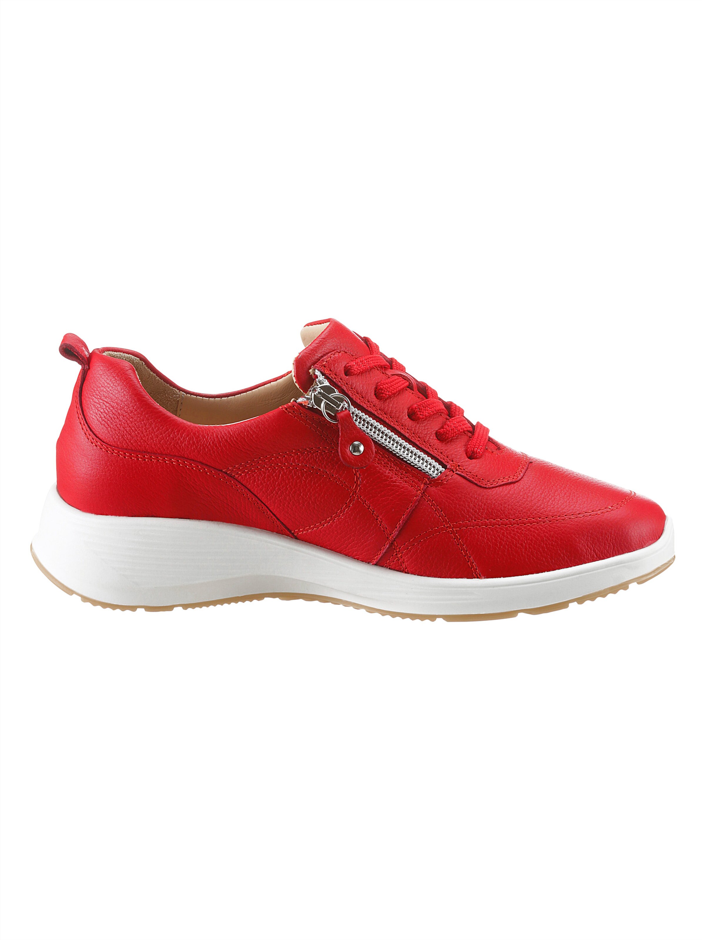 Waldläufer Schnürschuh in rot