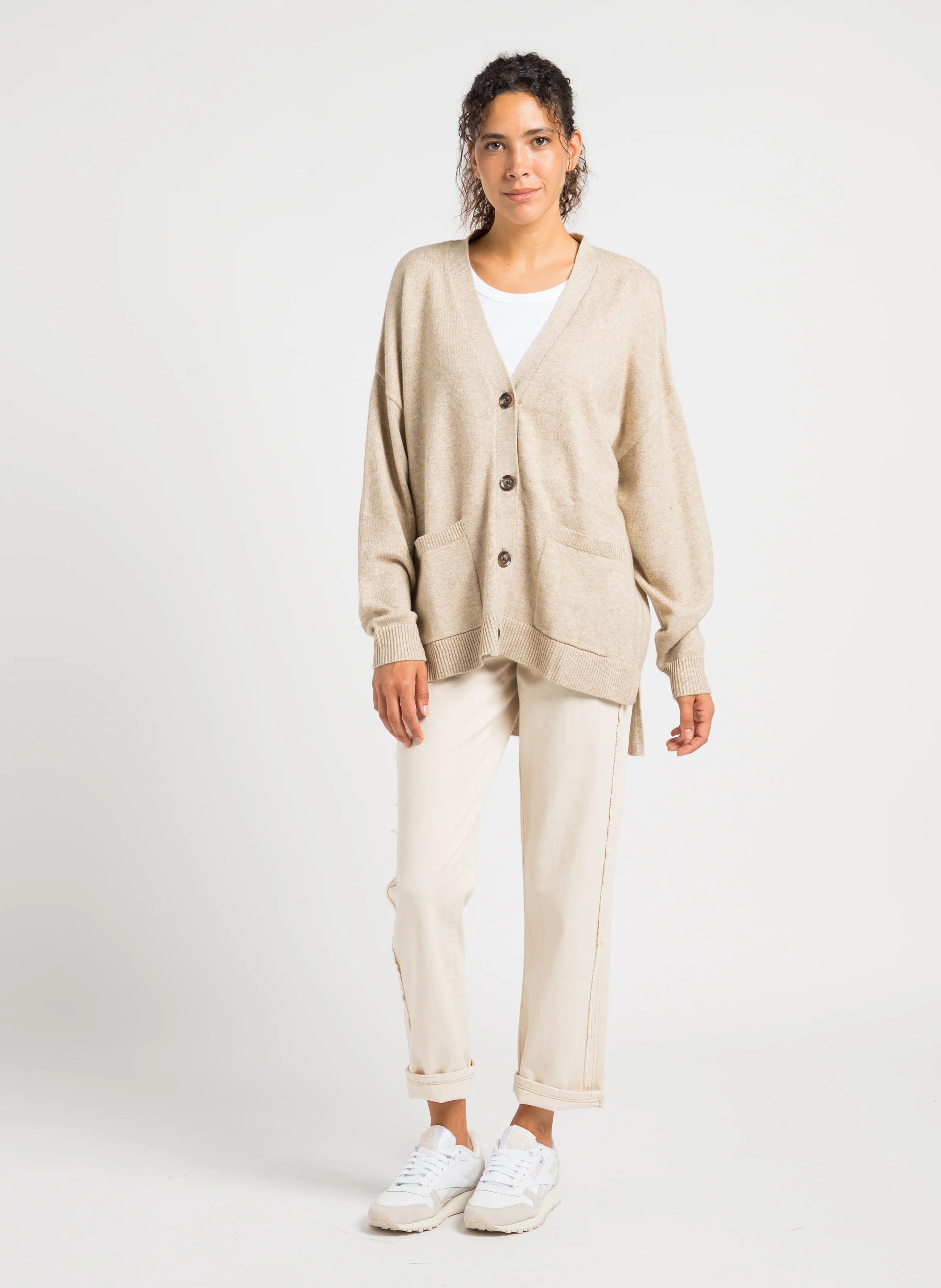 CLASSIC LEATHER - Baskets basses en cuir | Blanc