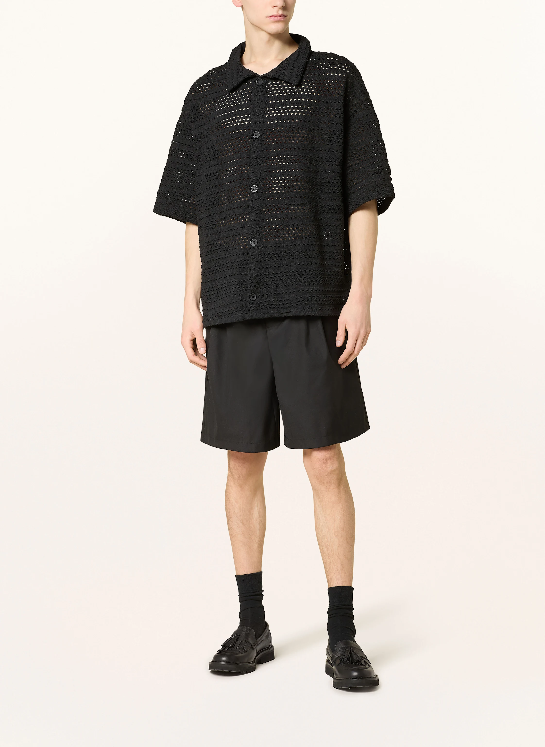don't waste culture Strickhemd RIOXAN Comfort Fit