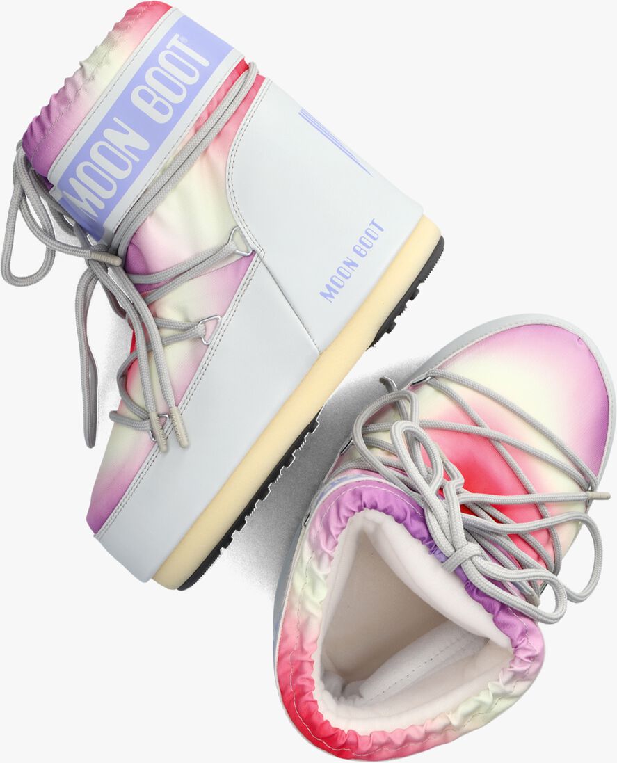 MOON BOOT multi moon boot  icon low tie dye