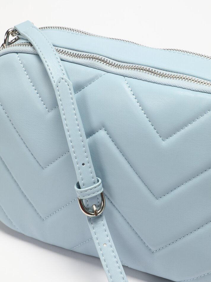 Bolsa acolchoada - Azul claro