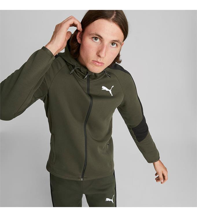 PUMA Men Evostripe FZ Hoodie