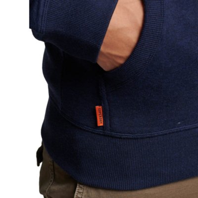 Sweatshirt zippé à capuche homme Essential Logo SUPERDRY