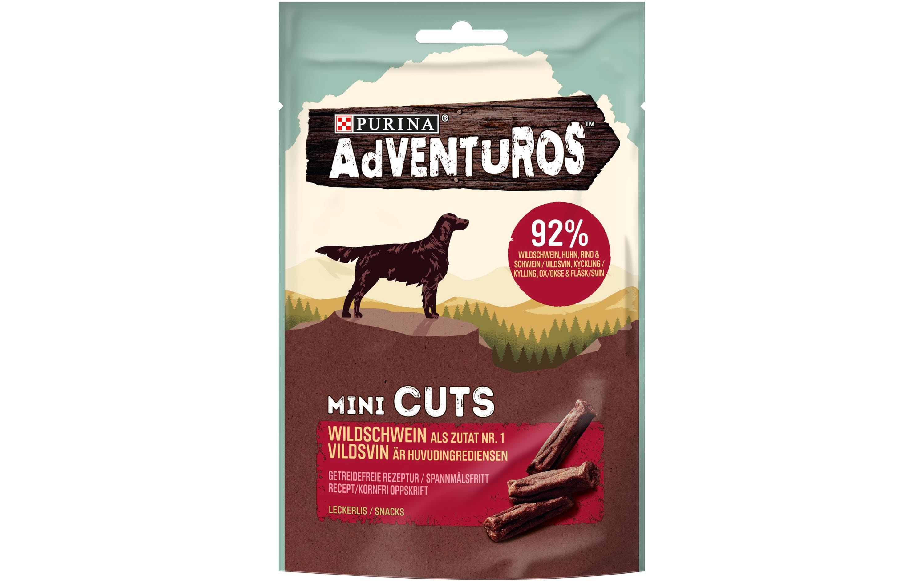 Leckerli Mini Cuts Eber, 70 gSofter Snack für Hunde